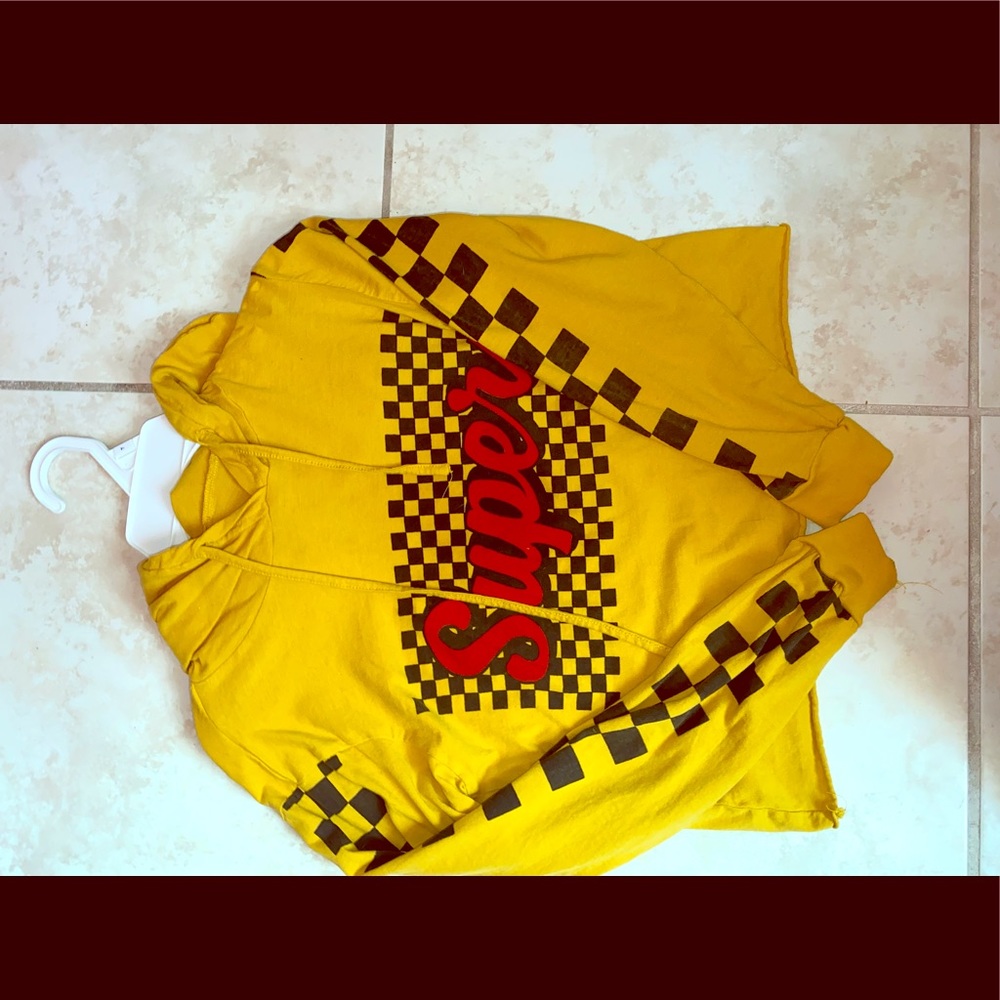 Girls cropped tee